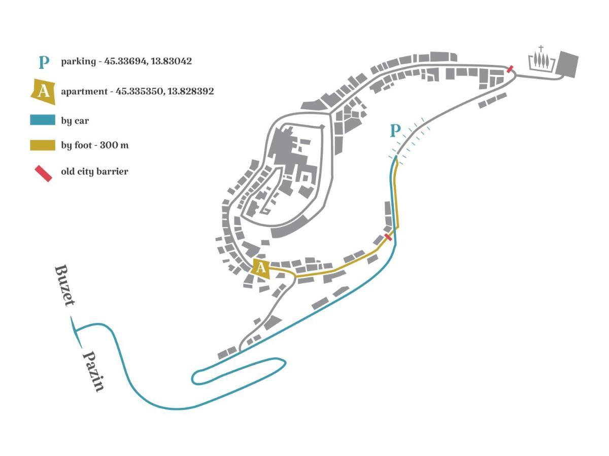 Loggia Motovun Apartment Екстериор снимка